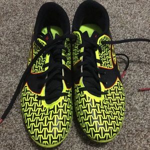 Under Armour Force Neon Yellow Soccer Cleats